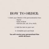 50th Birthday Decorations Born in 1976 Table Card