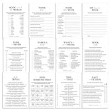 Book Club Games Bundle Printable | 12 Book Party Games by LittleSizzle