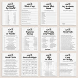 Book Club Game Bundle Printable Reading Group Activities by LittleSizzle