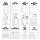 Book Club Game Bundle Printable Reading Group Activities by LittleSizzle