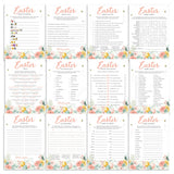 12 Easter Games and Activities Printable by LittleSizzle