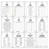 Halloween Games Adult Printable Celestial Halloween Party Bundle by LittleSizzle