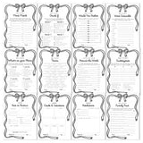 NYE Games Printable | 12 New Years Eve Games & Activities for Adults by LittleSizzle