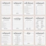 12 Retirement Games To Print At Home by LittleSizzle