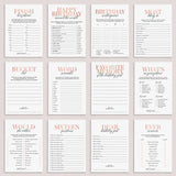 Pink Sweet 16 Games Printable by LittleSizzle