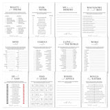 12 Anniversary Games Printable Wedding Anniversary Party Games Bundle by LittleSizzle