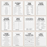 Family Reunion Party Games Bundle Printable by LittleSizzle