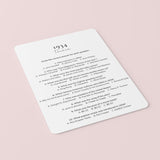 1934 Quiz and Answers Printable