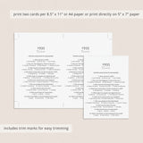1935 Quiz and Answers Printable