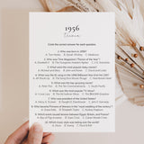 Printable 70th Birthday Games for Her Born in 1956