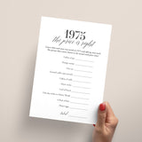 50th Class Reunion Games Printable Class of 1975 High School Reunion