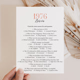 1976 Trivia Questions and Answers Printable