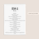 41st Birthday Games For Him Born in 1984