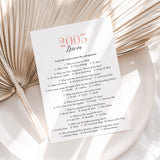 2003 Trivia Questions and Answers Printable