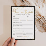 2025 Year In Review for Kids and Adults Printable