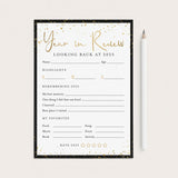 2025 Year In Review for Kids and Adults Printable by LittleSizzle by LittleSizzle