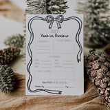 Year in Review Printable New Years Activity