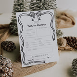 New Years Resolutions & Reflection Cards Printable