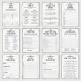 Gatsby New Year's Eve Party Games and Activities Bundle Printable by LittleSizzle