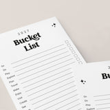 2027 Bucket List Printable