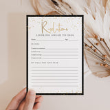 2026 New Year's Resolutions List Printable