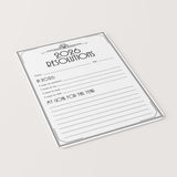 Gatsby New Years Party Printable 2026 Resolutions