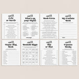 Book Club Icebreakers Printable Book Club Games by LittleSizzle