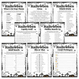 Spooky Halloween Adult Games Bundle Printable by LittleSizzle