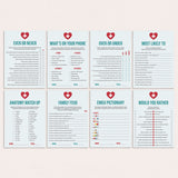 Medical Games Printable Medical Themed Nurse Party Game Bundle by LittleSizzle