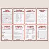 Classic Christmas Party Games Bundle Printable by LittleSizzle