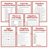 Classic Christmas Party Games Bundle Printable by LittleSizzle