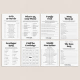 Printable Party Games for Work by LittleSizzle
