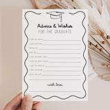 Graduation Advice and Well Wishes Cards Printable