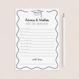 Graduation Advice and Well Wishes Cards Printable by LittleSizzle
