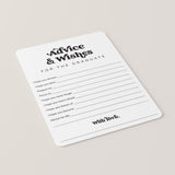 Graduation Advice Cards Printable