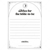 Mystical Bridal Shower Advice Cards Printable by LittleSizzle