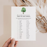 Printable Family Around The World Game with Answers