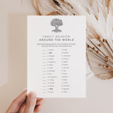 Family Around The World Game Printable