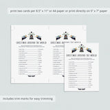 Scandinavian Christmas Game Around The World Printable