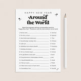 Happy New Year Around The World Quiz with Answer Key Printable by LittleSizzle