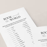 Bookclub Game Book Around The World with Answer Key Printable