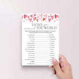 I Love You In Different Languages Game Digital Download