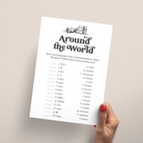 Fun Book Club Game Book Around The World Printable