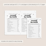Happy New Year Around The World Quiz with Answer Key Printable