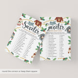 Ugly Sweater Party Game Printable Christmas Around The World