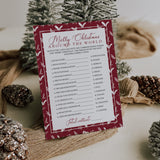 Fun Christmas Language Game Instant Download