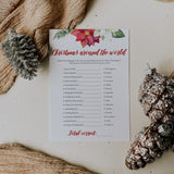 Christmas Around The World Game Printable