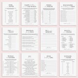 Printable 25th Birthday Games for Her Born in 2001 by LittleSizzle