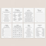 8 Book Club Games Printable Icebreakers for Book Club by LittleSizzle