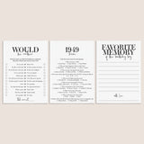 76th Birthday Games For Him Born in 1949 by LittleSizzle